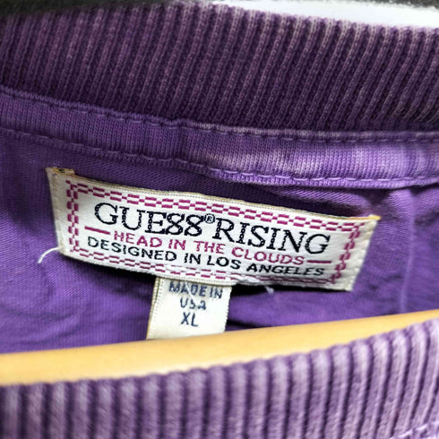 ゲス GUESS 88rising GLOBAL FRONT TRIANGLE LOGO L/S TEE メンズ import:XL